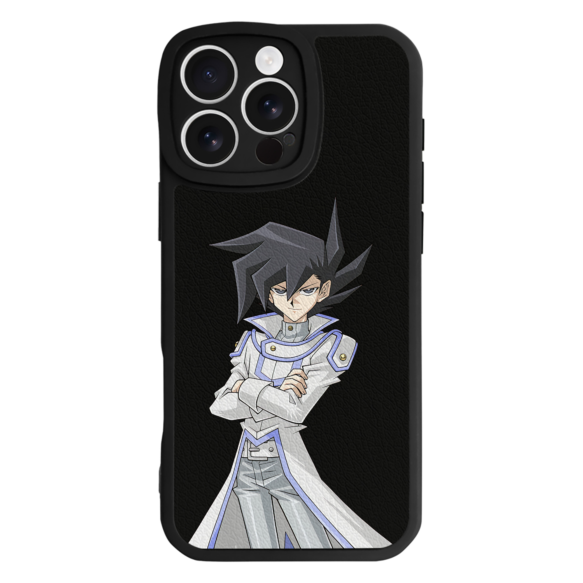 遊☆戯☆王 Yu-Gi-Oh! 【iPhone 16シリーズ対応】シリコンスマホケース（レザー調） 材質：シリコン